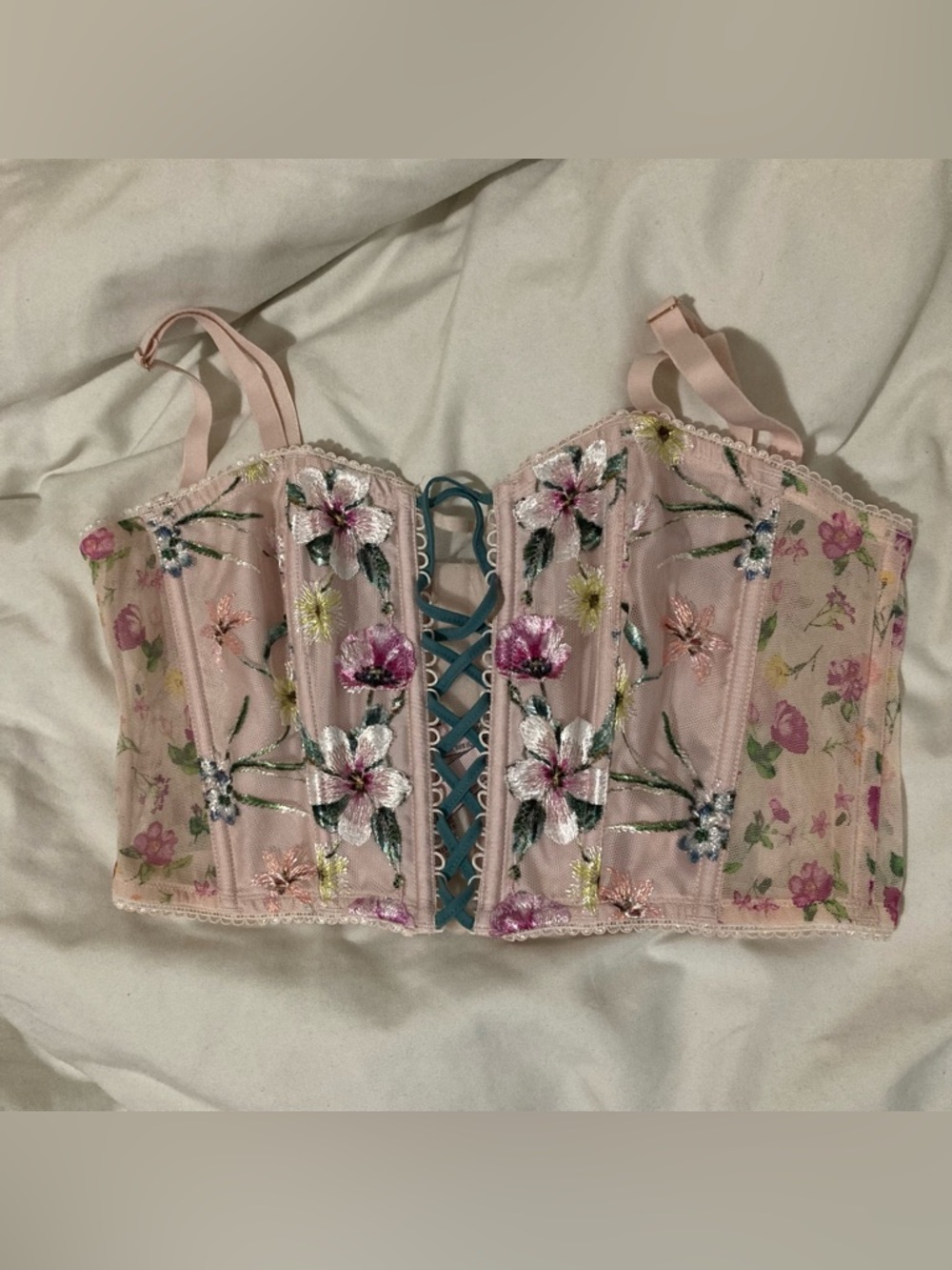 victoria’s secret bustier bralette top